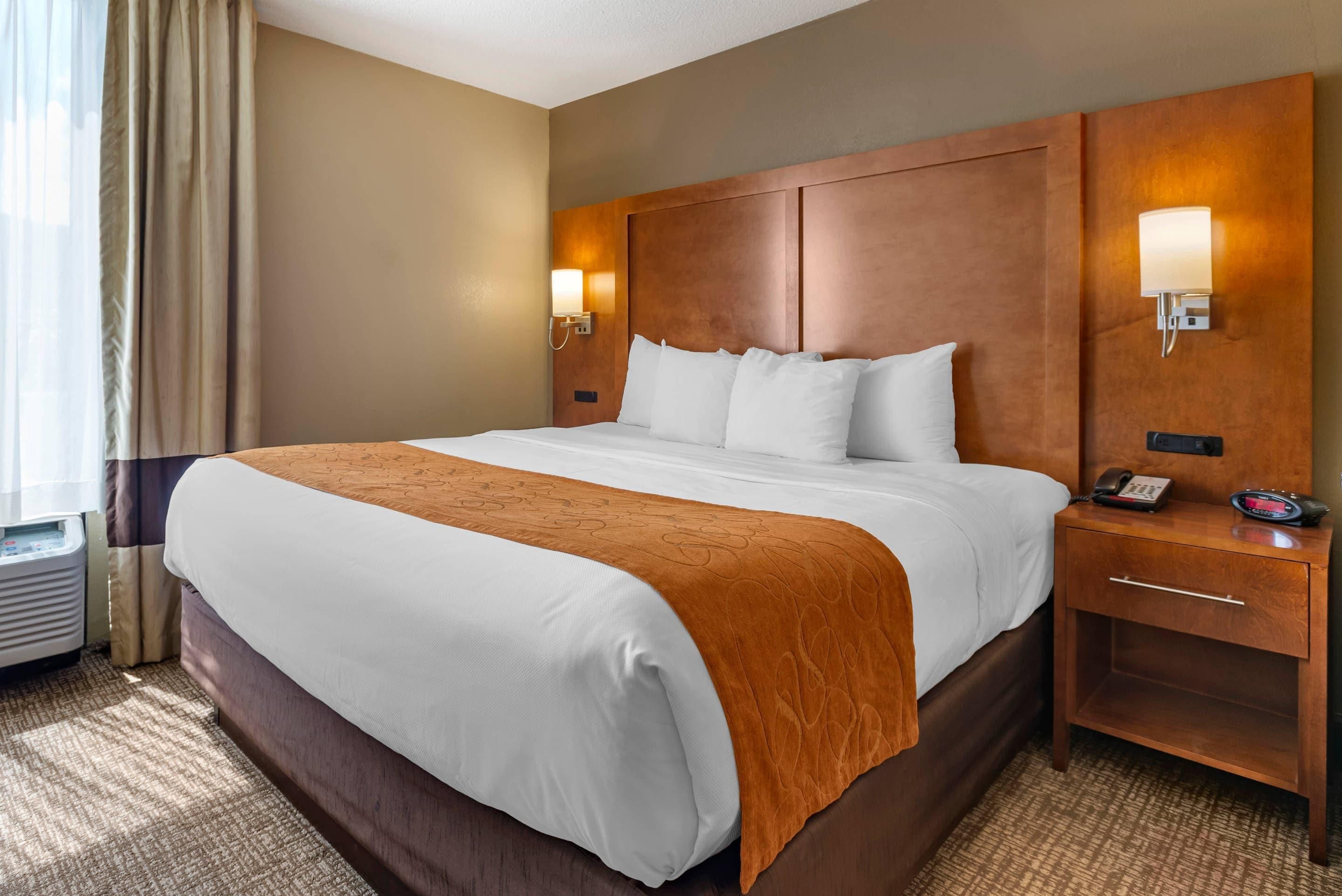 Comfort Suites Bethlehem Near Lehigh University And LVI Airport - Bethlehem (Pennsylvania) - Camera da letto