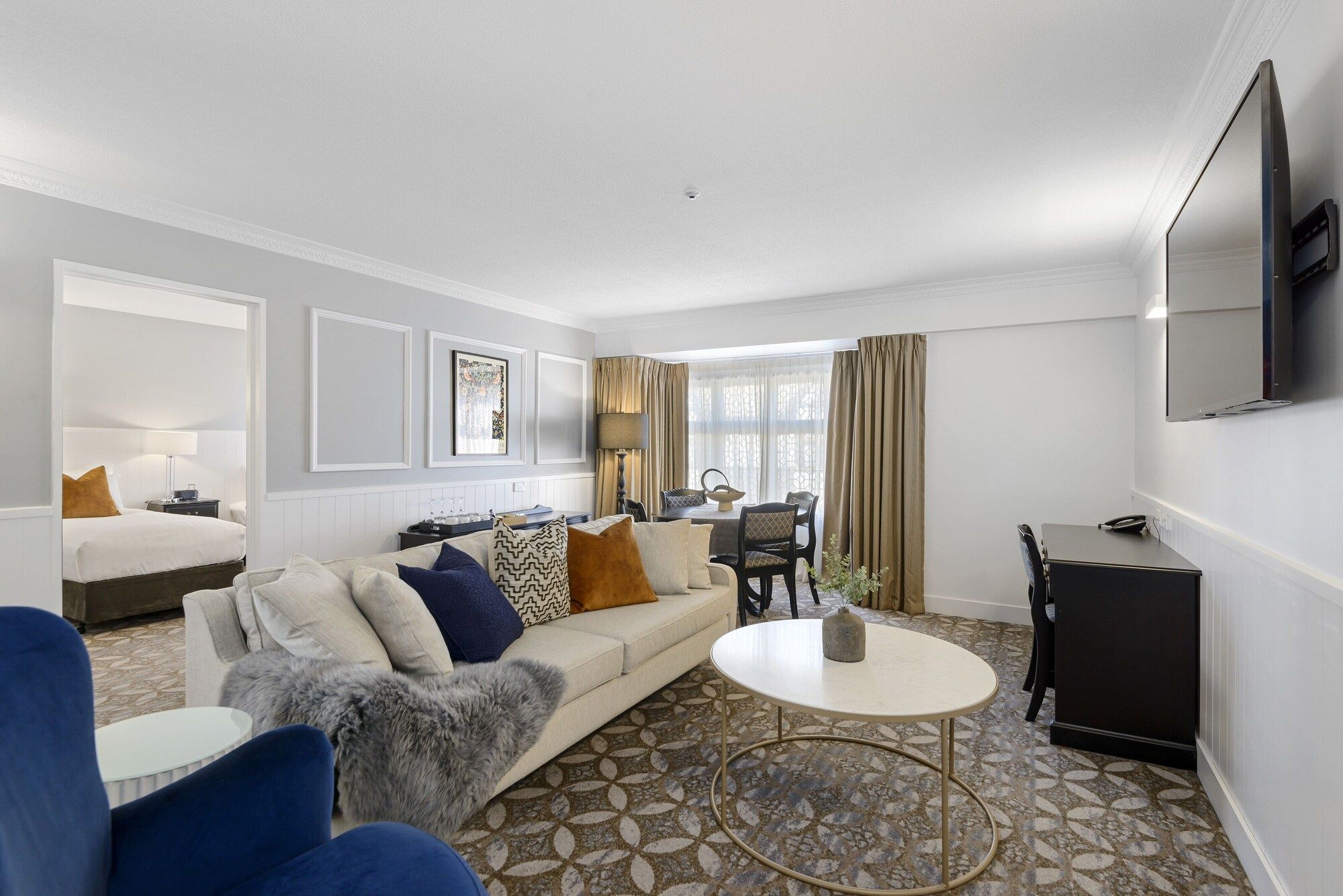 سينيك هوتل كوتسوولد - تشريستتشورتش - غرفة معيشة