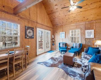 New Listing! By & By - 2 Bed, 1 Bath with Hot Tub - Dahlonega - Living room