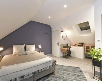 Chambres d'hotes Les Nuits Pastel - Saint-Quentin - Camera da letto