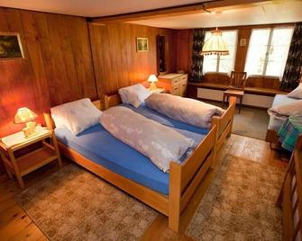 Holiday apartment Hasliberg Goldern for 1 - 5 persons with 3 bedrooms - Farmhouse - Hasliberg - Bedroom