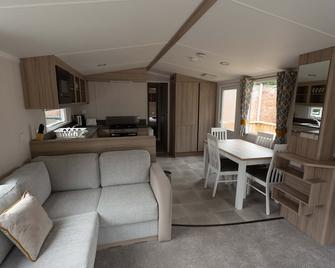 The Trout Van - Beautiful, Luxury Static Caravan - Aberlour - Living room