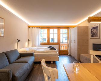 Baccara Studio with Matterhorn view by Inspiring Places Zermatt - Zermatt - Schlafzimmer
