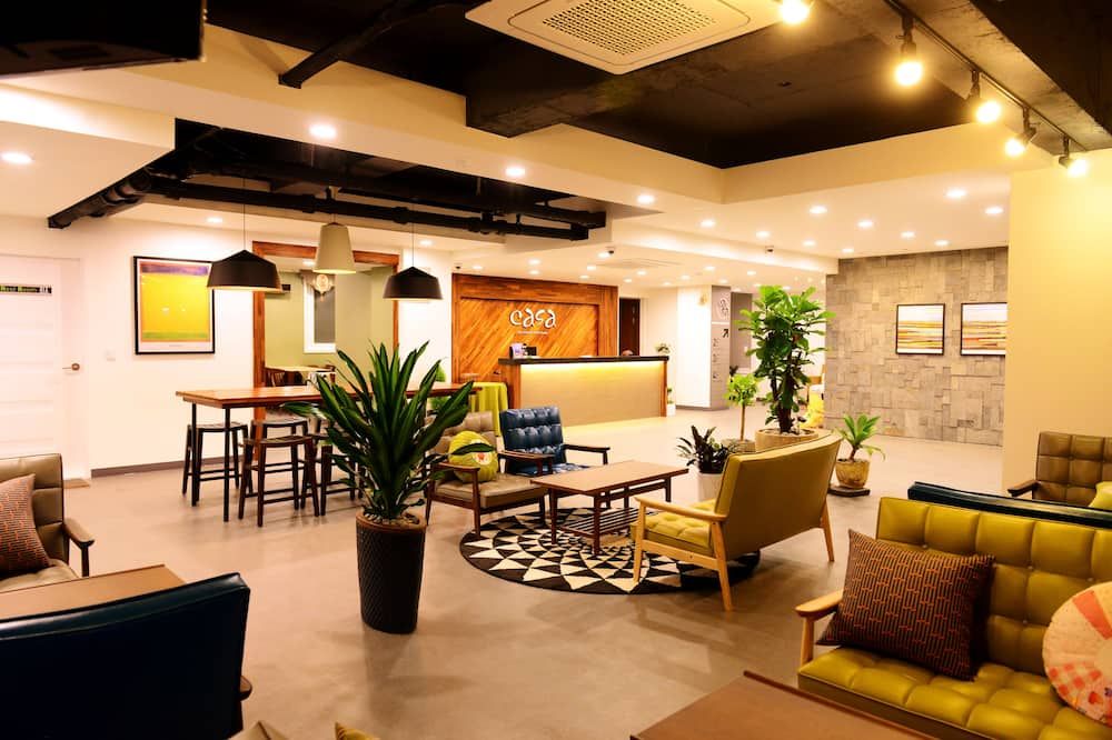 Lobby view of Casa Mini Hotel