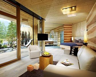 Naturhotel Waldklause - Längenfeld - Sala de estar