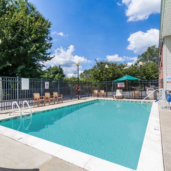 Pool view of Days Inn & Suites by Wyndham Cambridge