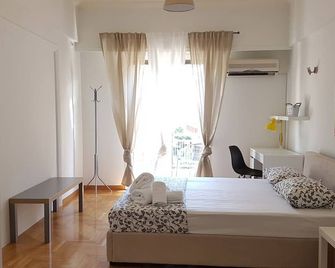 Erra - Wheat - Athens Center,80m²,3 Bd,1 Bath - 雅典 - 臥室