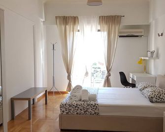 Erra - Wheat - Athens Center,80m²,3 Bd,1 Bath - 雅典 - 臥室