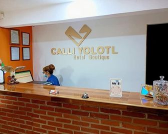 Hotel Calli Yolotl - San Martín de las Pirámides - Front desk
