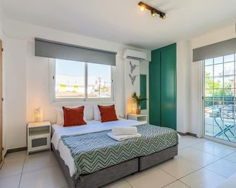 Sofia's Cosy Studio in Larnaca - Λάρνακα - Κρεβατοκάμαρα