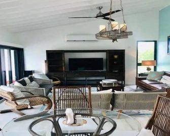 Huge 2-bedroom condo with WiFi, AC in enjoyable St. Thomas - 聖托馬斯島 - 客廳