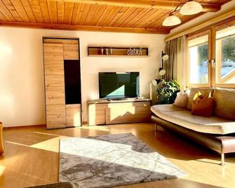 Holiday apartment Samnaun-Plan for 1 - 3 persons with 1 bedroom - Farmhouse - Samnaun - Living room