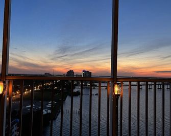 Amazing views downtown FyMeyers. Free trolley stop. walk 2 blocks to downtown - Fort Myers - Balcón