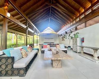 Stunning Beachfront Condo With Private Beach, Las Terrenas-El Limón - El Limon - Lounge