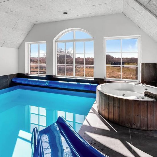 Large 16-Person Holiday Home With Pool, Hot Tub And Sauna – Ulfborg