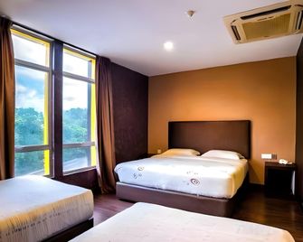 Hotel Nusa Ct - Gelang Patah - Ložnice