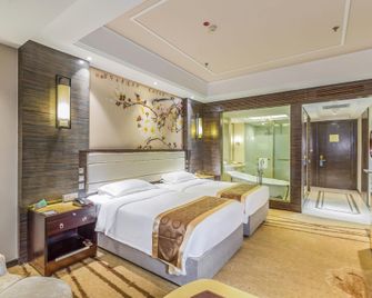 Kunlun Hotel (Hengshui Zhongxin Street) - Hengshui - Bedroom