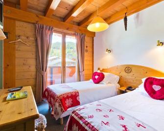 Chalet Hotel Aiguille Blanche Logis - Les Gets - Bedroom