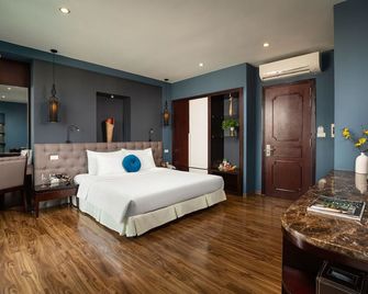 فندق وسبا سيرين البوتيكي - هانوي - غرفة نوم