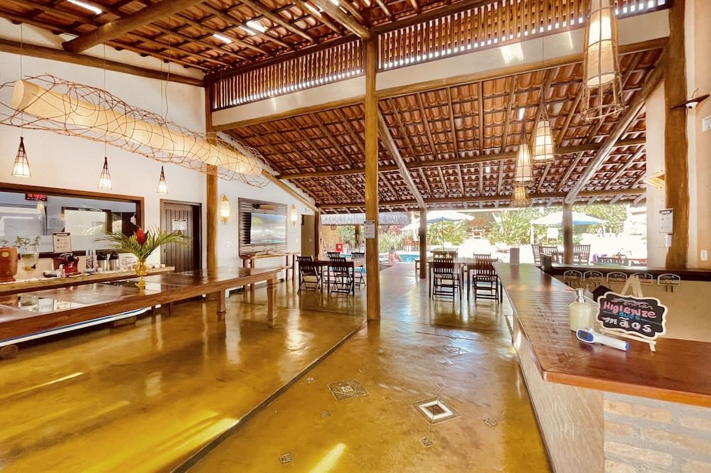 Paraíso Ecológico Pousada & Spa - פורטו סגורו - מסעדה