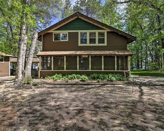 Loon Lake Lodge' w/ Dock, Sauna & Hot Tub! - Pequot Lakes - Edificio