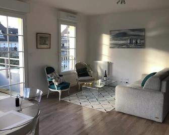 Havre de paix à Benerville-sur-Mer - Benerville-sur-Mer - Wohnzimmer