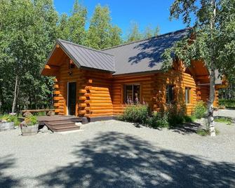 Beautiful Comfy Alaskan Log Home 1 - Wasilla - Gebouw