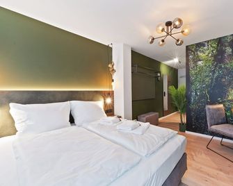 Jungle No5 Boutique Hotel - Stuttgart City-Center - Stuttgart - Sypialnia