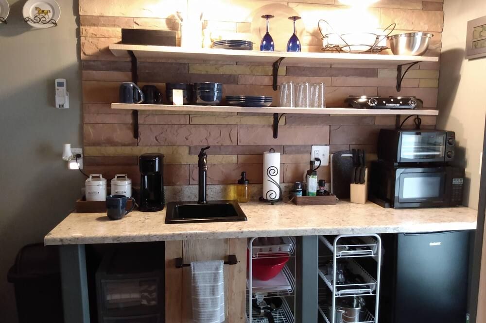 Cozy Pocono Barn Loft Apartment - Milford - Keuken