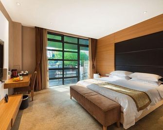 Shanghai Yiqinyuan Resort - שנחאי - חדר שינה