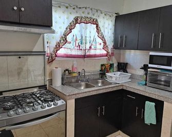 3-bedroom chalet in delightful David with WiFi, AC, hot shower - secure location - David - Kitchen