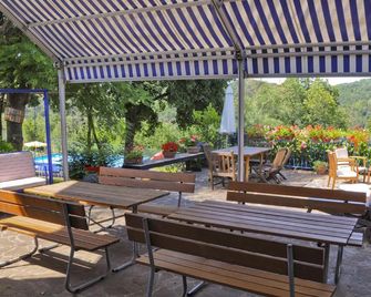 Il Tiglio: an oasis of relaxation with games, swimming pool, and a large park - Arcugnano - Patio