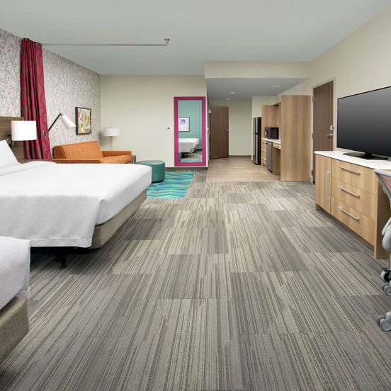 Bedroom view of Home2 Suites by Hilton Edison