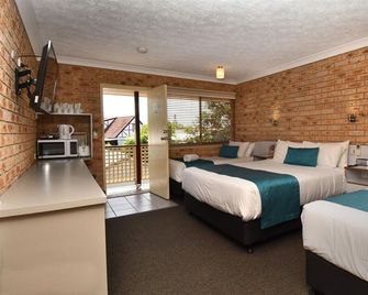 Kennedy Drive Boutique Motel - Close To City Centre & Airport - Tweed Heads - Schlafzimmer