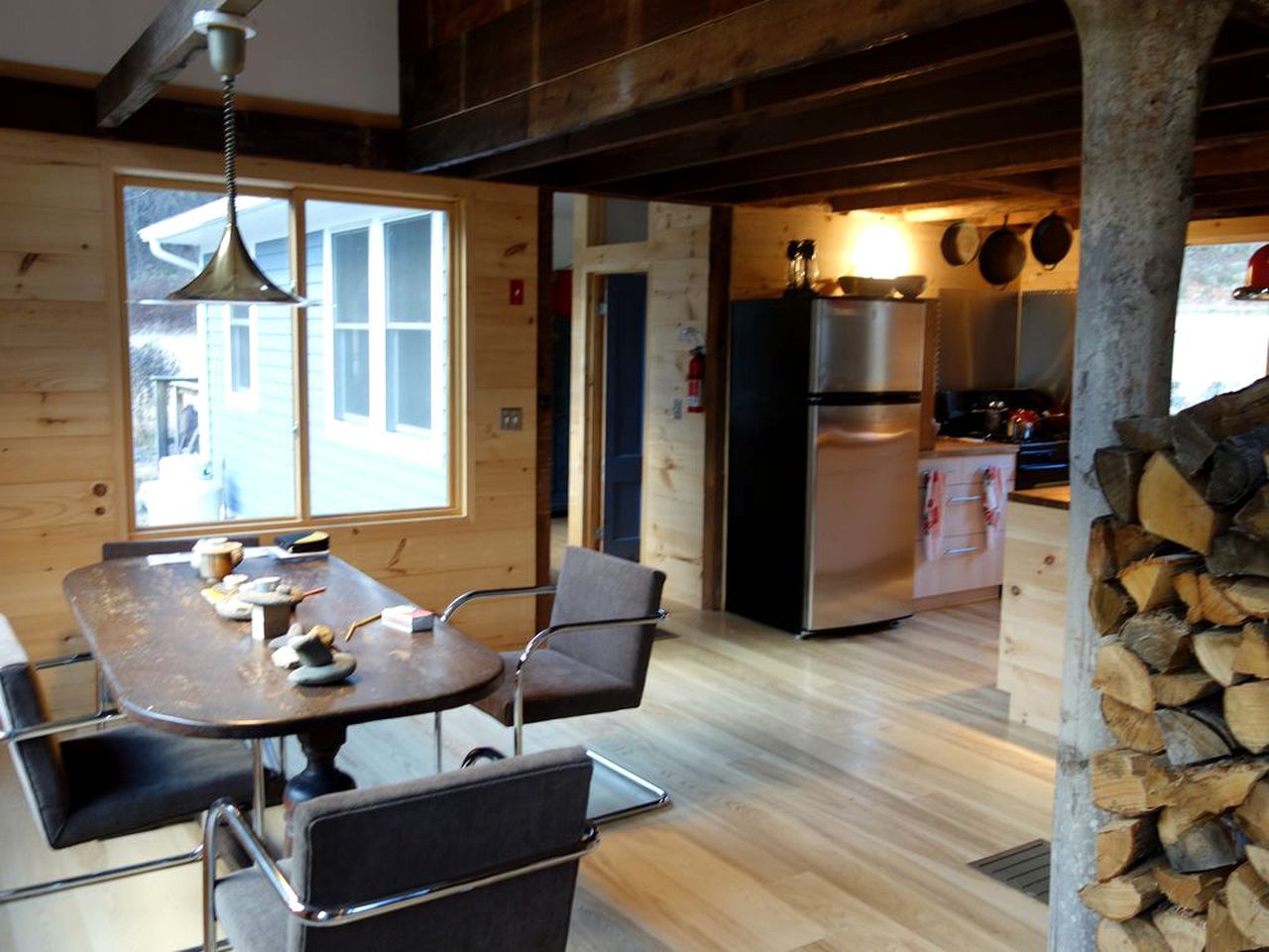 Charming Cabin Getaway with a Wood-Burning Stove in Chesterfield, Massachusetts