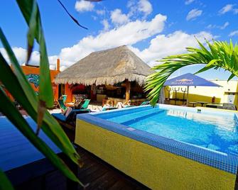 3B 時髦與便宜青年旅舍 - Playa del Carmen 卡曼海灣 - 游泳池