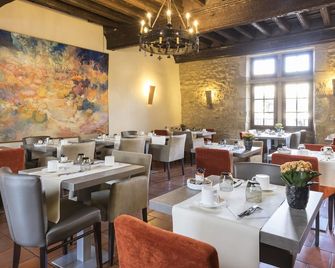 Hôtel Le Donjon - Coeur de la Cité Médiévale - Carcasona - Restaurante