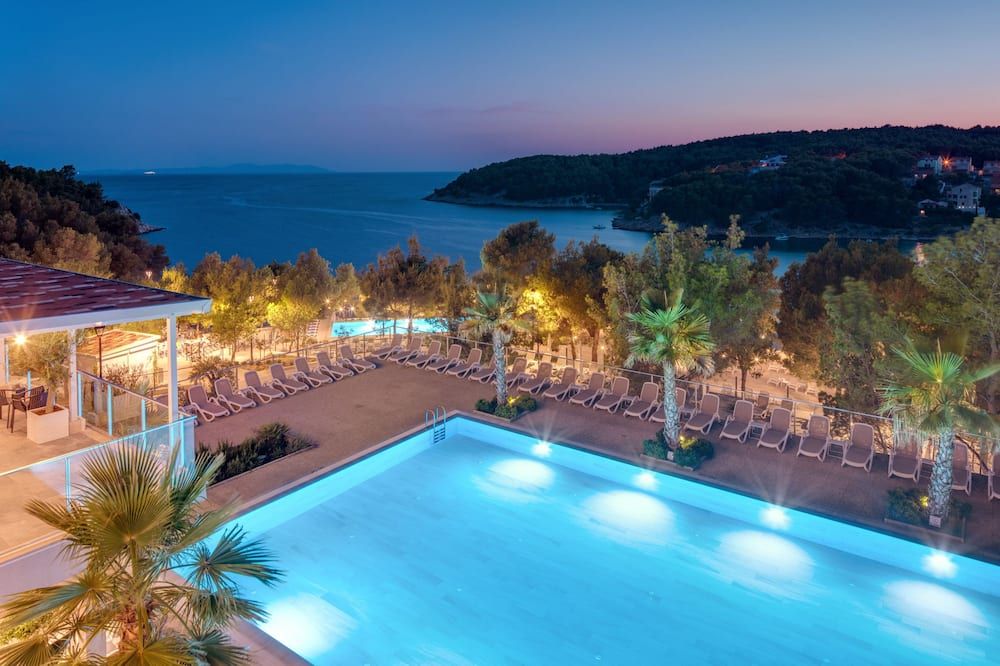 Gava Waterman Island Cottages - Milna (Brač) - Басейн
