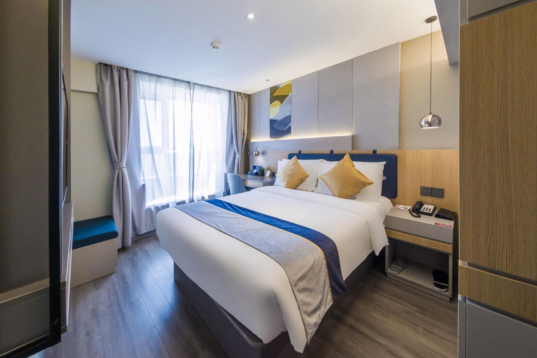 Home Inn Selected (Beijing Mudanyuan Metro Station) - بكين - غرفة نوم