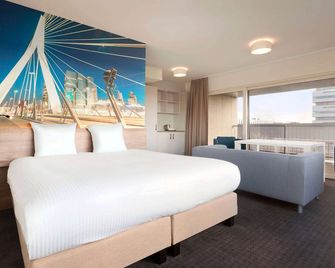 Rotterdam Teleport Hotel - Rotterdam - Bedroom