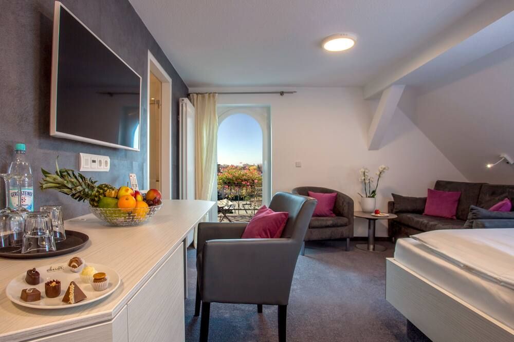 Ebner - Boutique-Hotel & Konditorei - Lindau - חדר שינה
