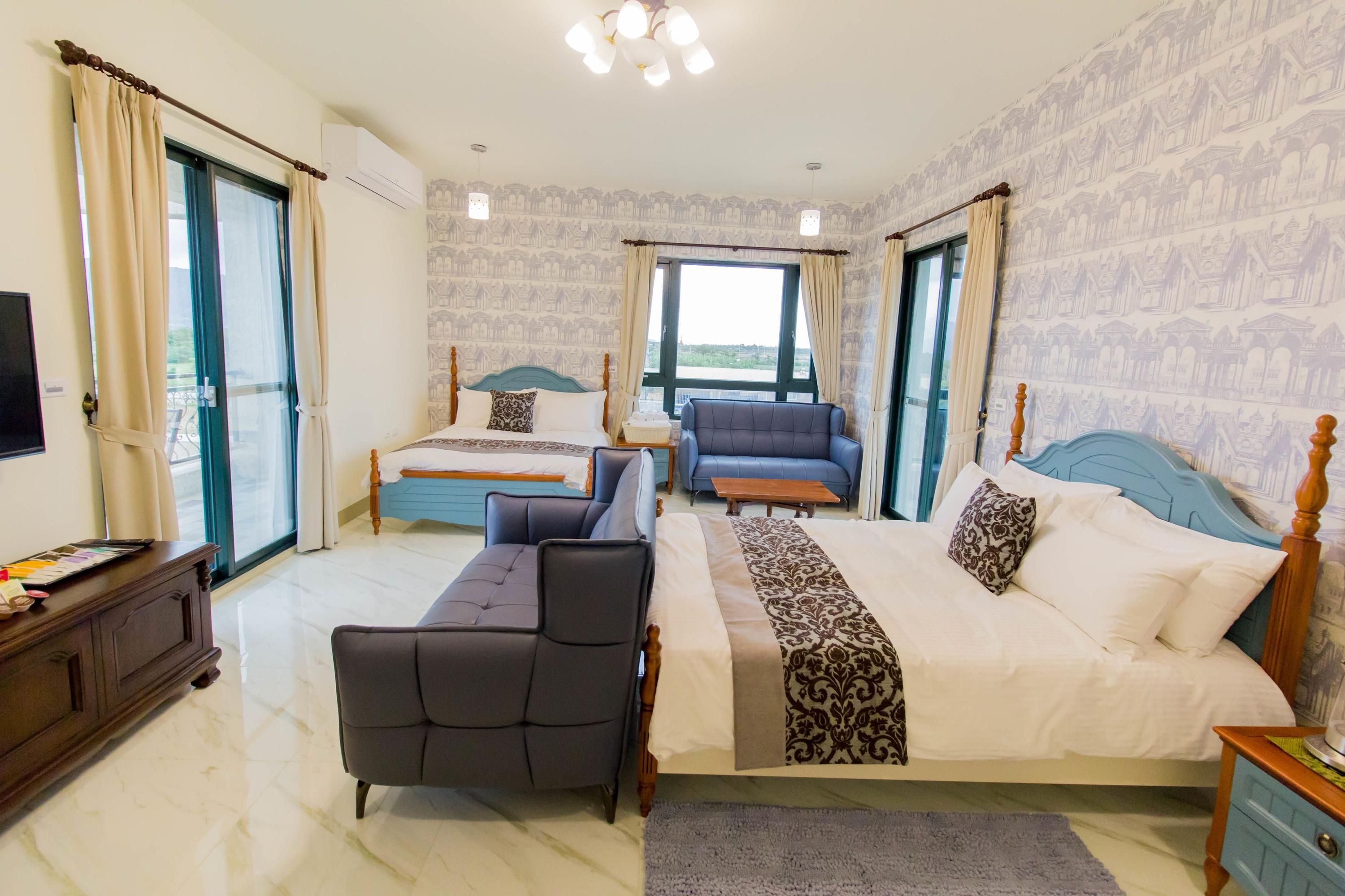 Shan Hai B&B - Ji'an Township - Slaapkamer