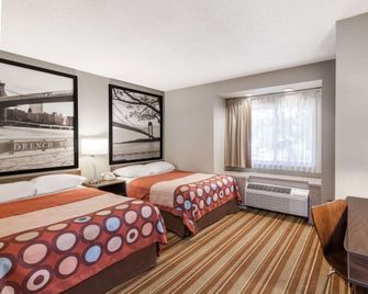 Super 8 by Wyndham Schenectady/Albany Area - Schenectady - Ložnice