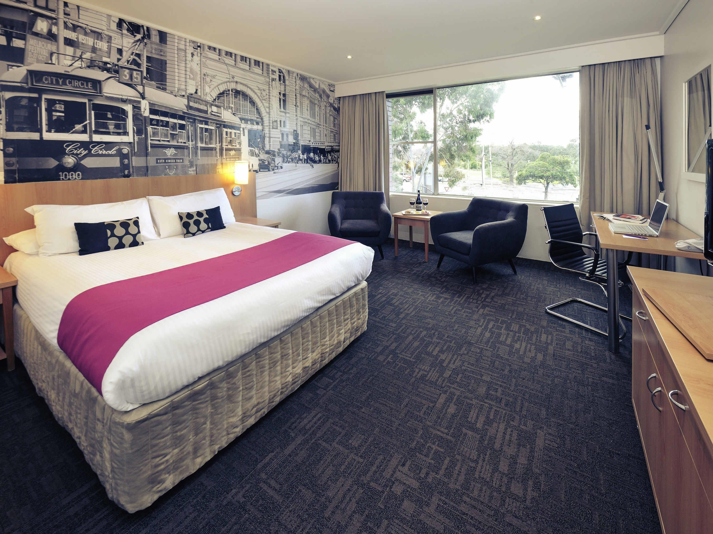 Mercure North Melbourne - מלבורן - חדר שינה