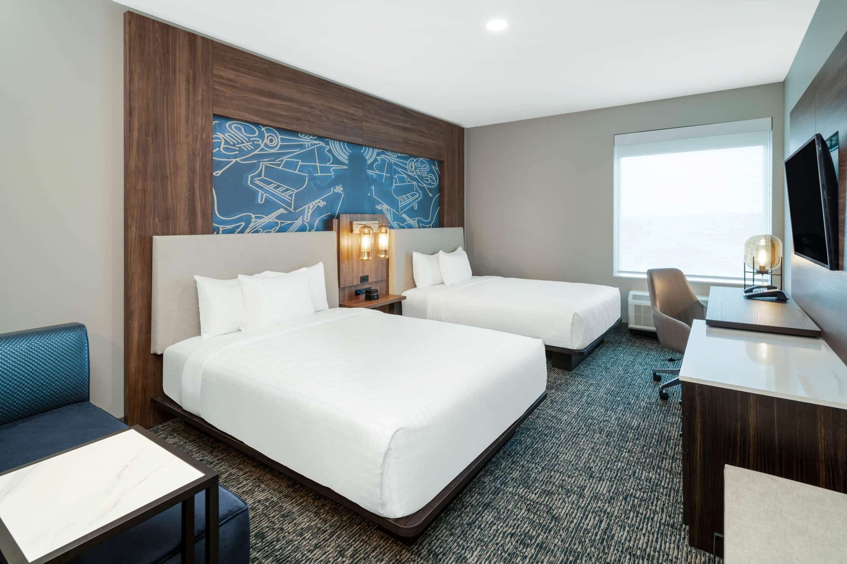 لا كينتا إن آند سويتس باي ويندام ناشفيل داون تاون / ستاديوم - ناشفيل (تينيسي) - غرفة نوم