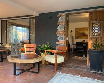 La Quinta Luna with heated pool - Malinalco, Mexico's magical town - Malinalco - Sala de estar