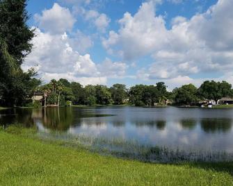 Charming, lakefront cottage-like home with pool - Carrollwood - Outdoors view