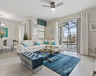 Modern Townhouse 4Bed/3Bath/Pool/5Min Disney - Kissimmee - Salon