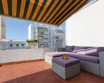 Atico La Joyita Free Parking By Cadiz4rentals - Cádiz - Balcón