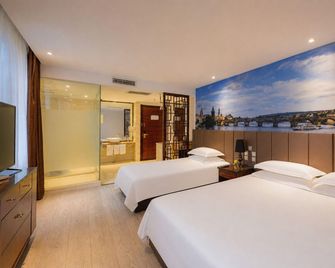 Shijiazhuang Ouyun Hotel (Chang'an Wanda Plaza & Municipal Obstetrics and Gynecology Hospital) - Shijiazhuang - Habitación